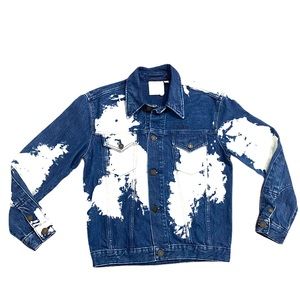 Calvin Klein Bleach Washed Denim Jacket